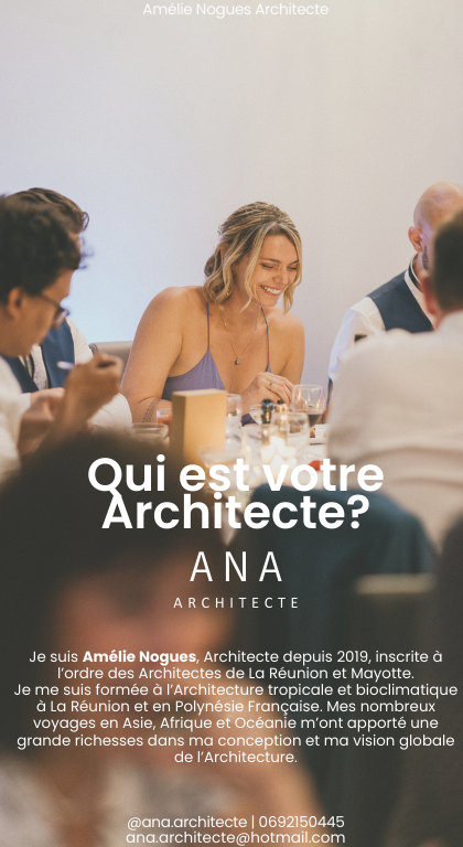 ANA Architecte Amélie Nogues La Réunion Mayotte projet permis de construire, projet
