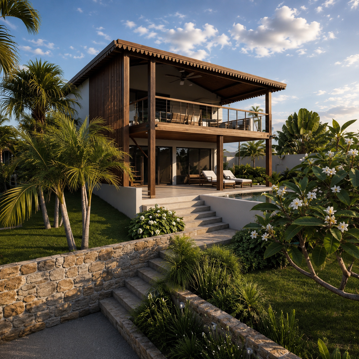La Réunion MAyotte Architecte projet construction permis de construire interieur